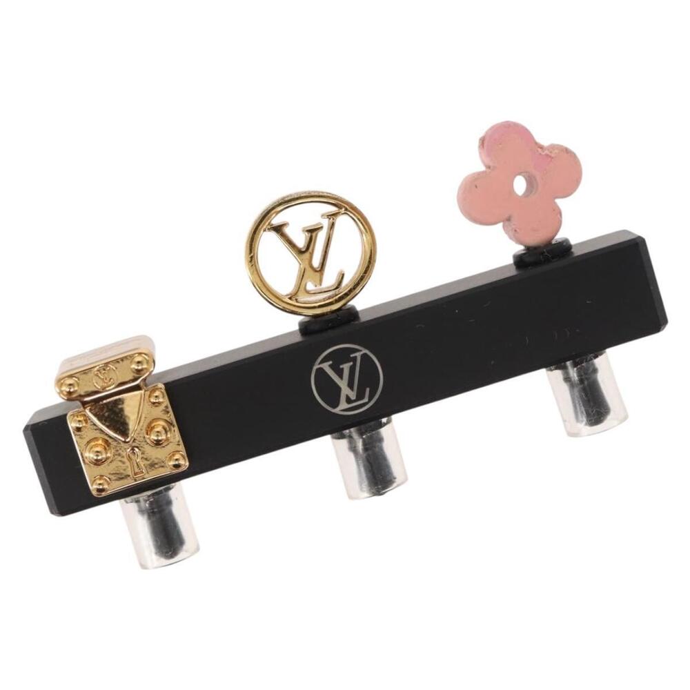 LOUIS VUITTON Phone Plug Iconic metal Gold Pink M60904 LV Auth 147098 - Picture 1 of 11